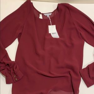 Naked Zebra long sleeve blouse
